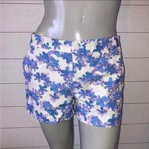 Banana Republic floral shorts 8